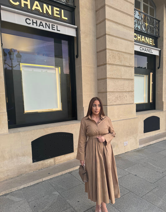 Robe caramel